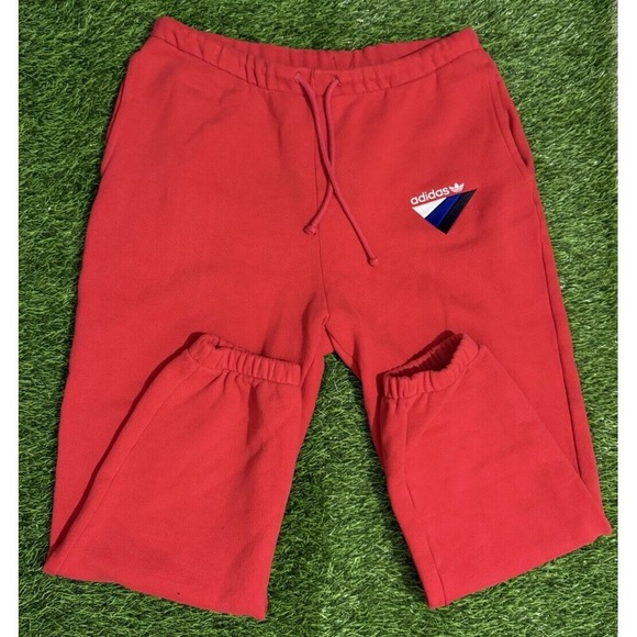 MEN'S ADIDAS ORIGINALS ANICHOV TREFOIL SWEAT PANTS ~ SIZE LARGE  #BS2221 - Picture 1 of 7